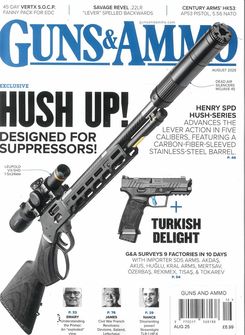 Guns and Ammo - AUG 25