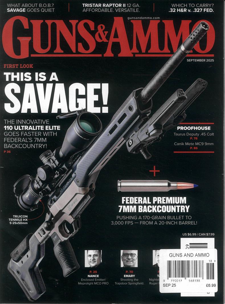 Guns and Ammo - SEP 25