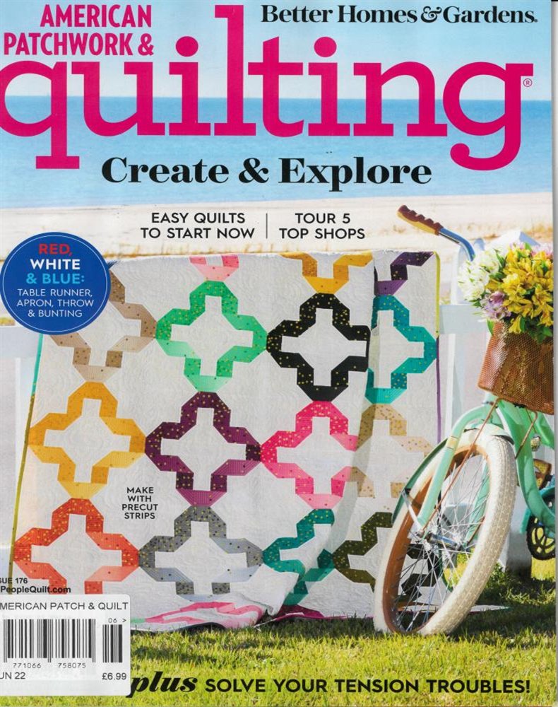 American Patchwork & Quilting Magazine Issue JUN 22