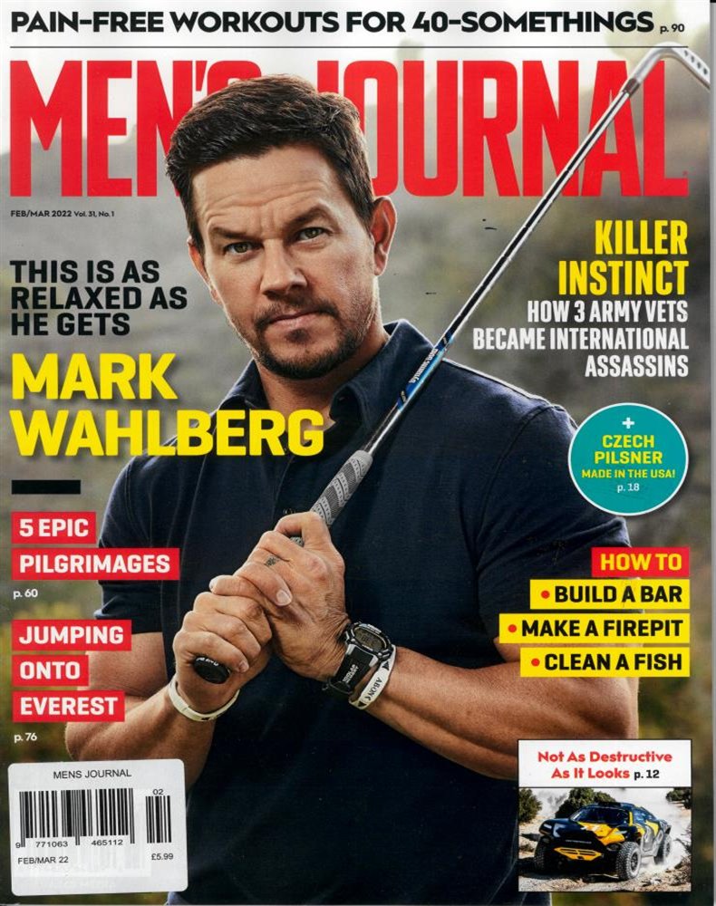 Men's Journal Magazine Issue FEB-MAR