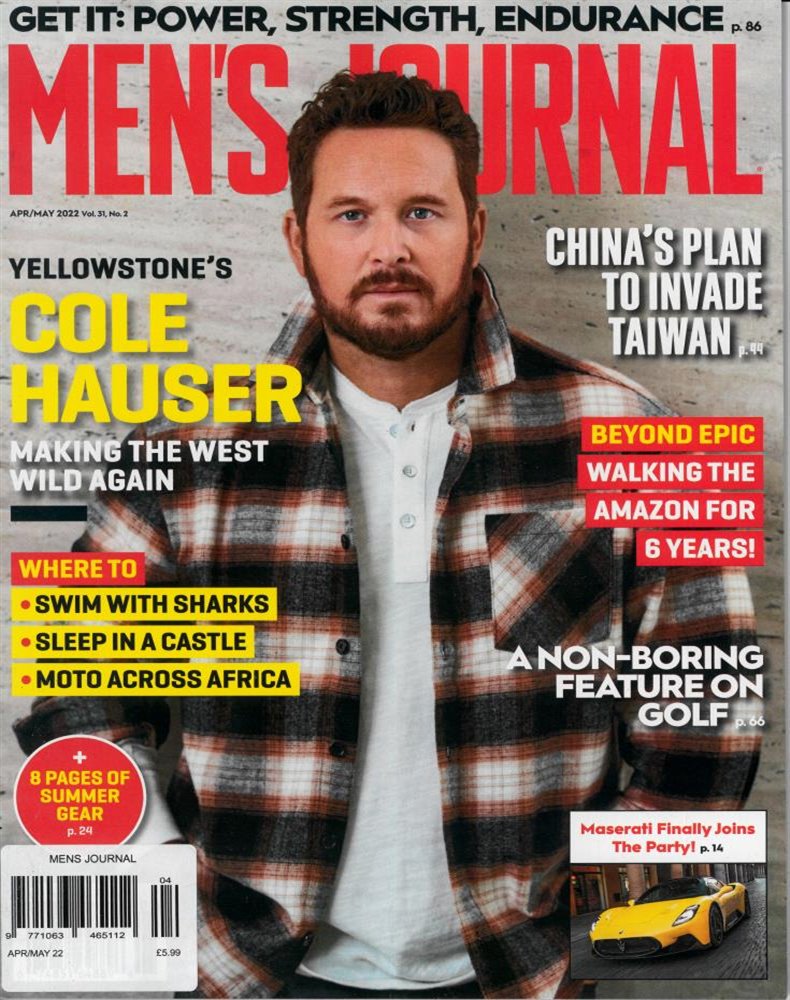 Men's Journal Magazine Issue APR-MAY
