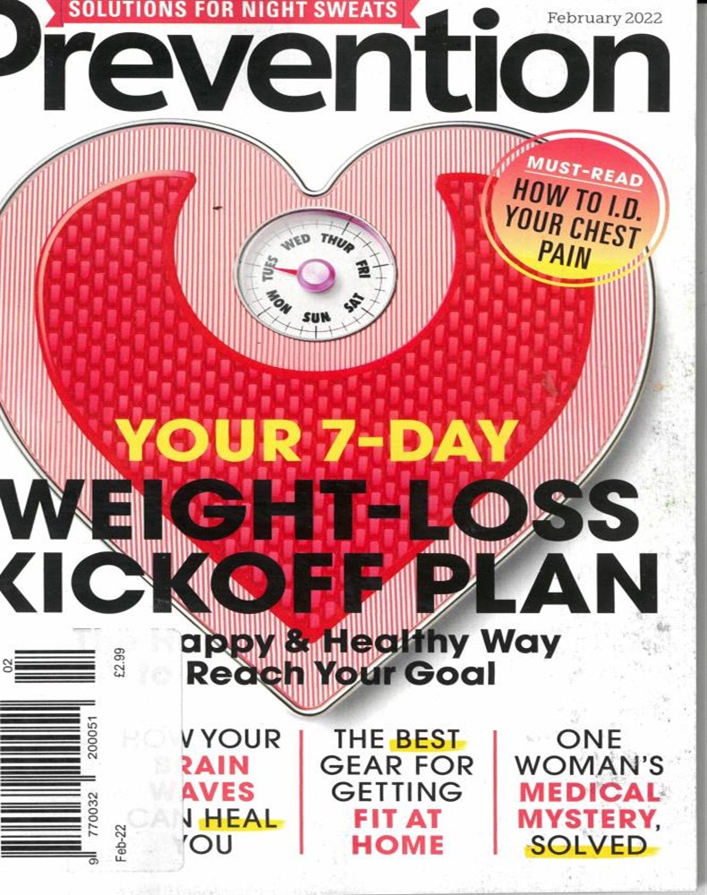 Prevention Magazine Issue FEB 22