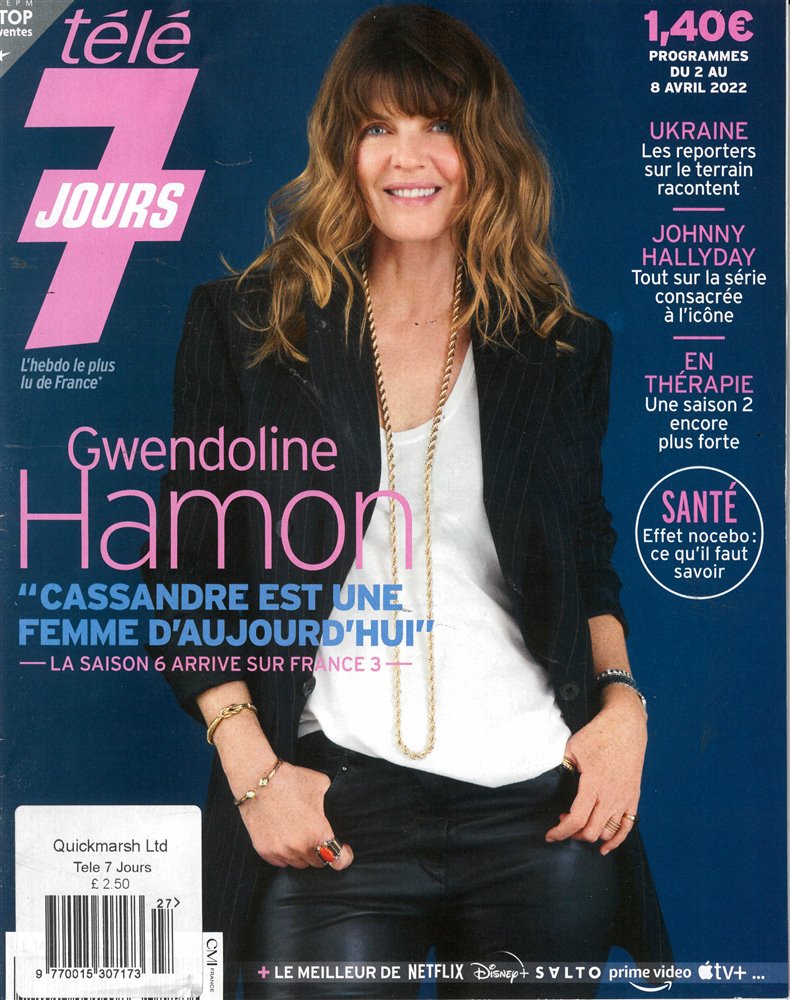 Tele 7 Jours Magazine Issue NO 3227