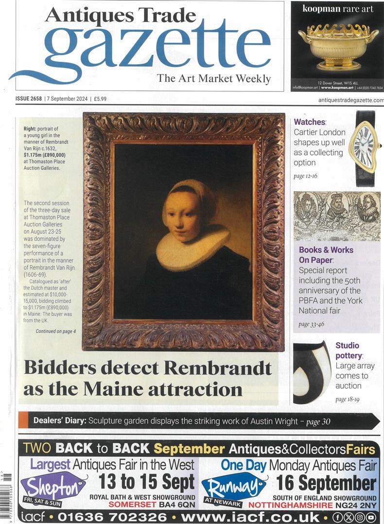 Antique Trade Gazette - 07/09/2024