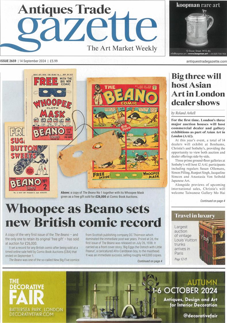 Antique Trade Gazette - 14/09/2024
