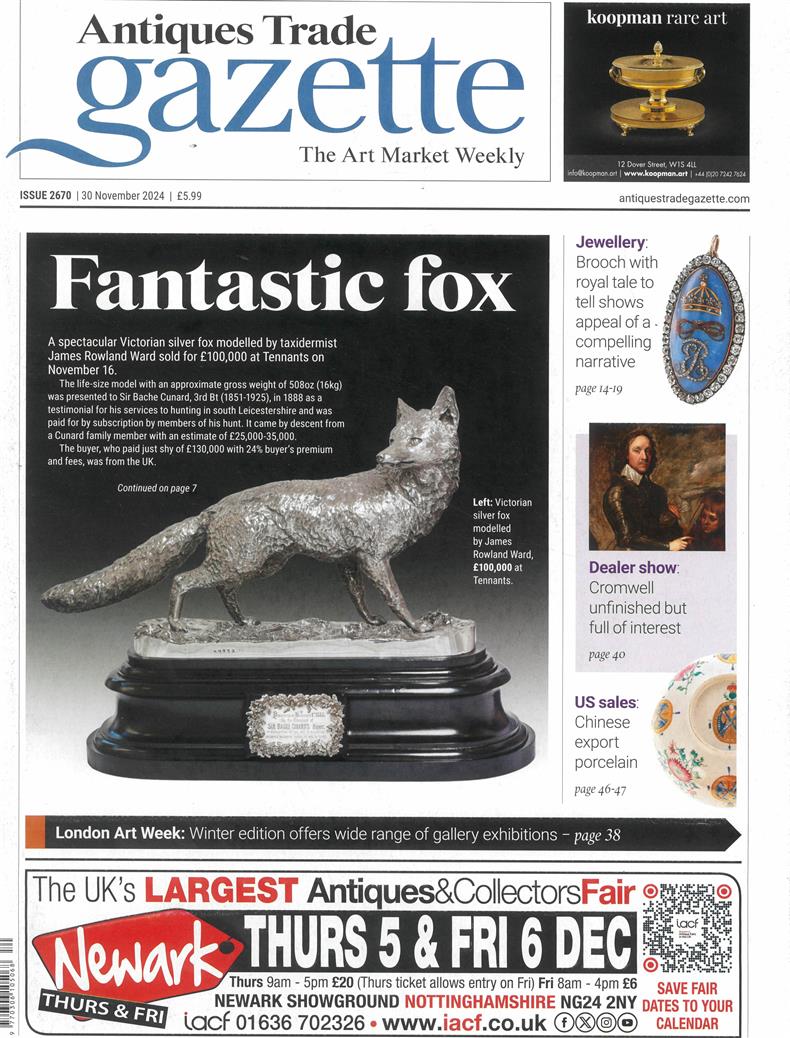 Antique Trade Gazette - 30/11/2024