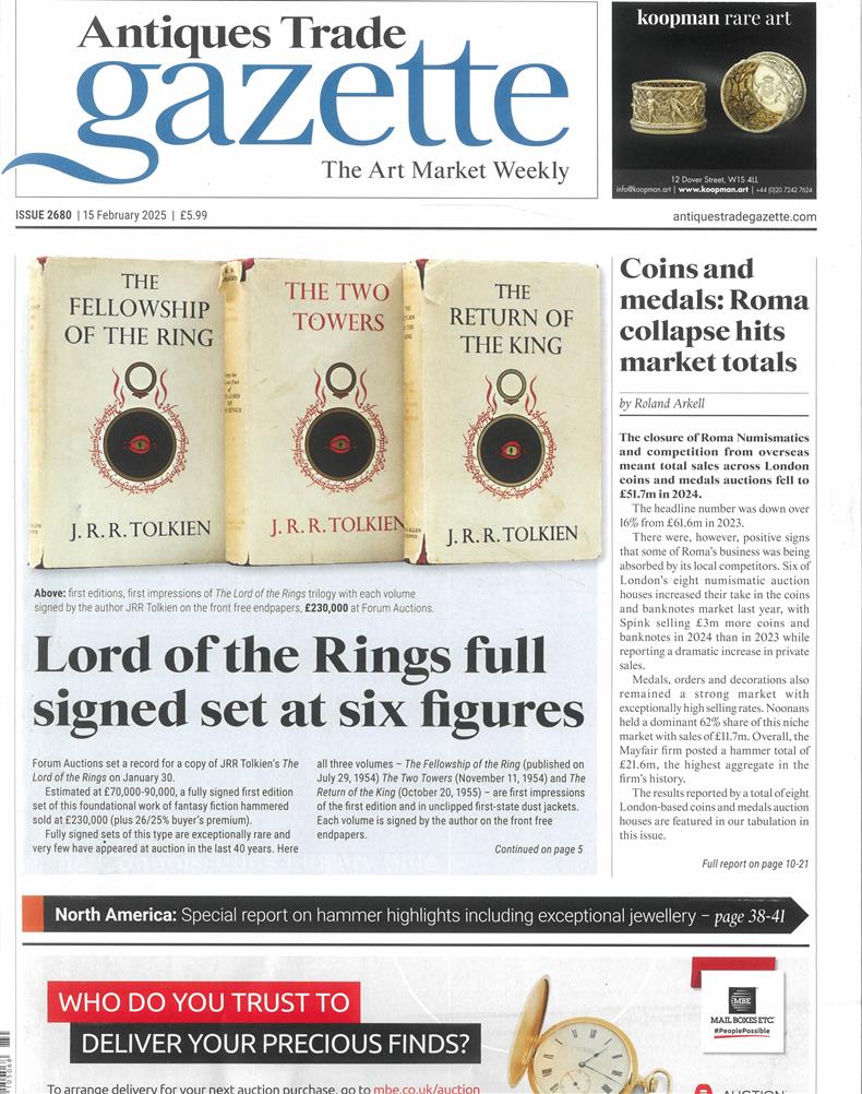 Antique Trade Gazette - 15/02/2025