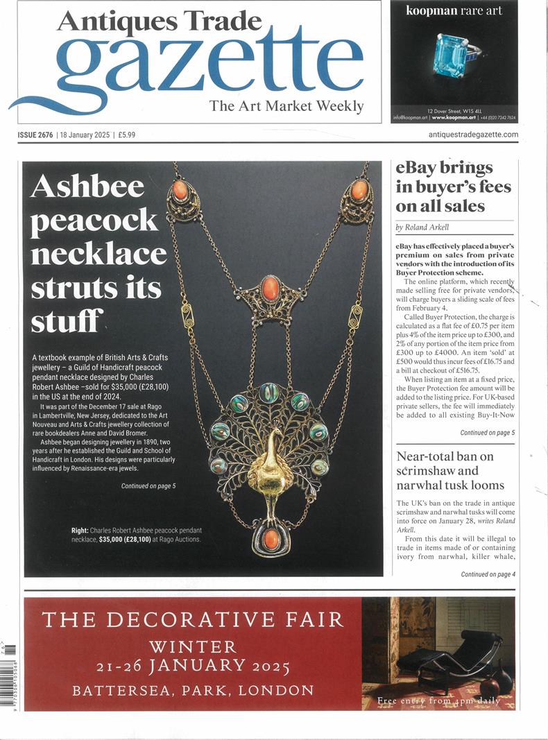 Antique Trade Gazette - 18/01/2025