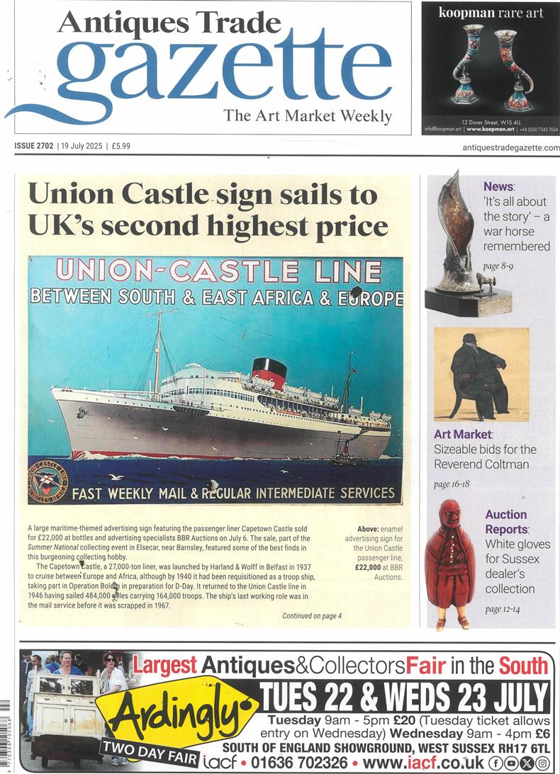 Antique Trade Gazette - 19/07/2025