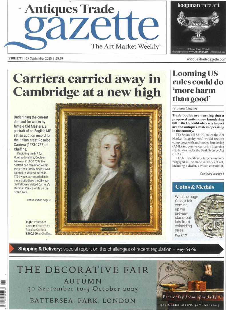 Antique Trade Gazette - 27/09/2025