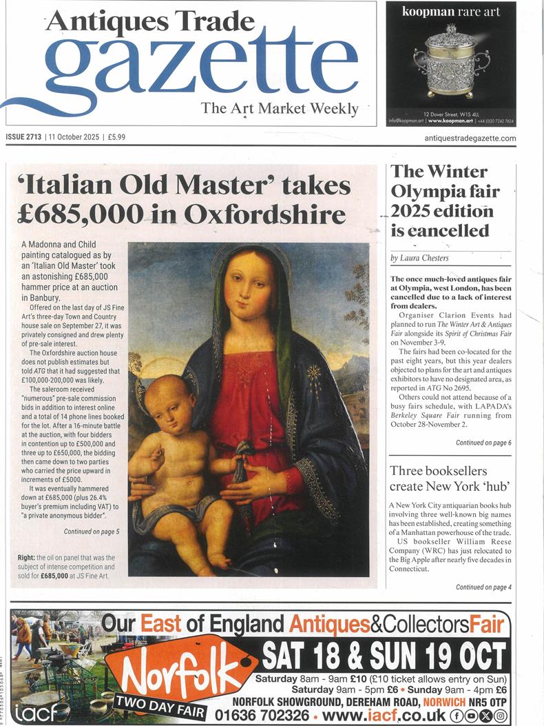 Antique Trade Gazette - 11/10/2025