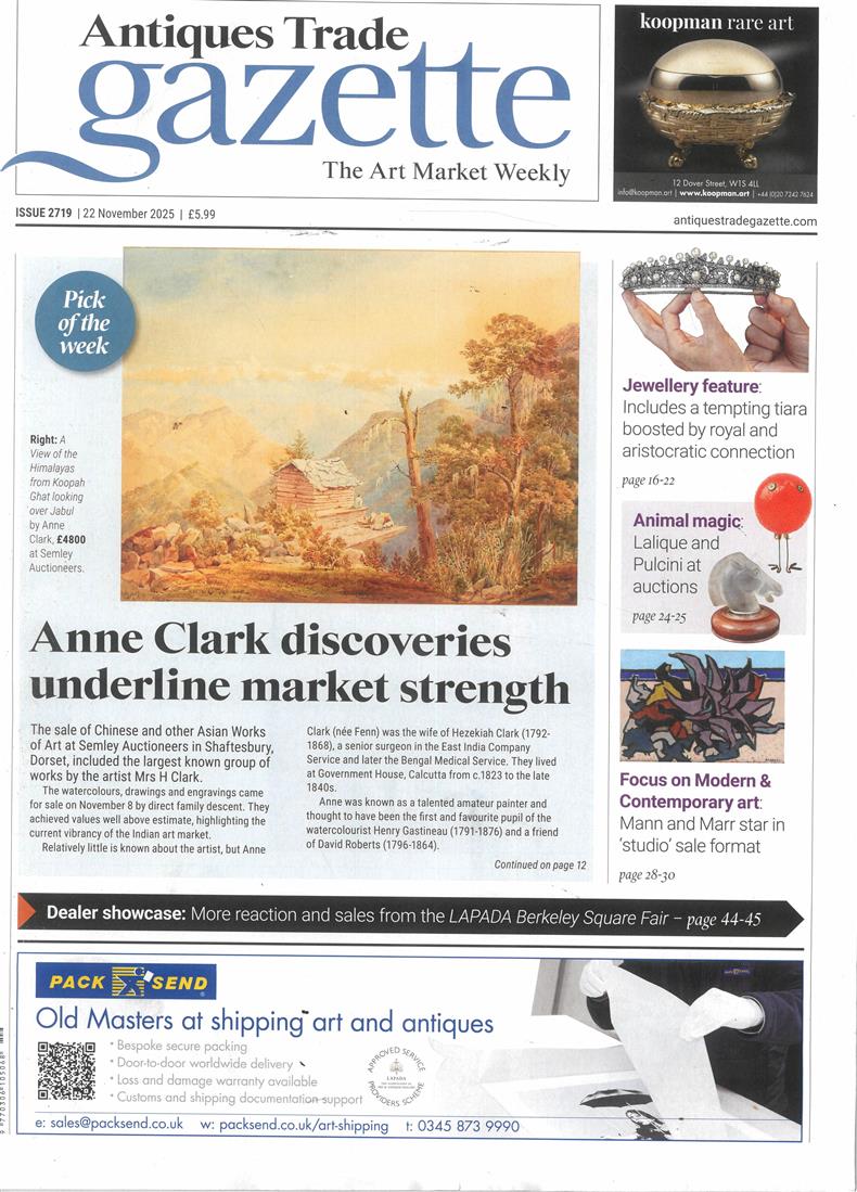 Antique Trade Gazette - 22/11/2025