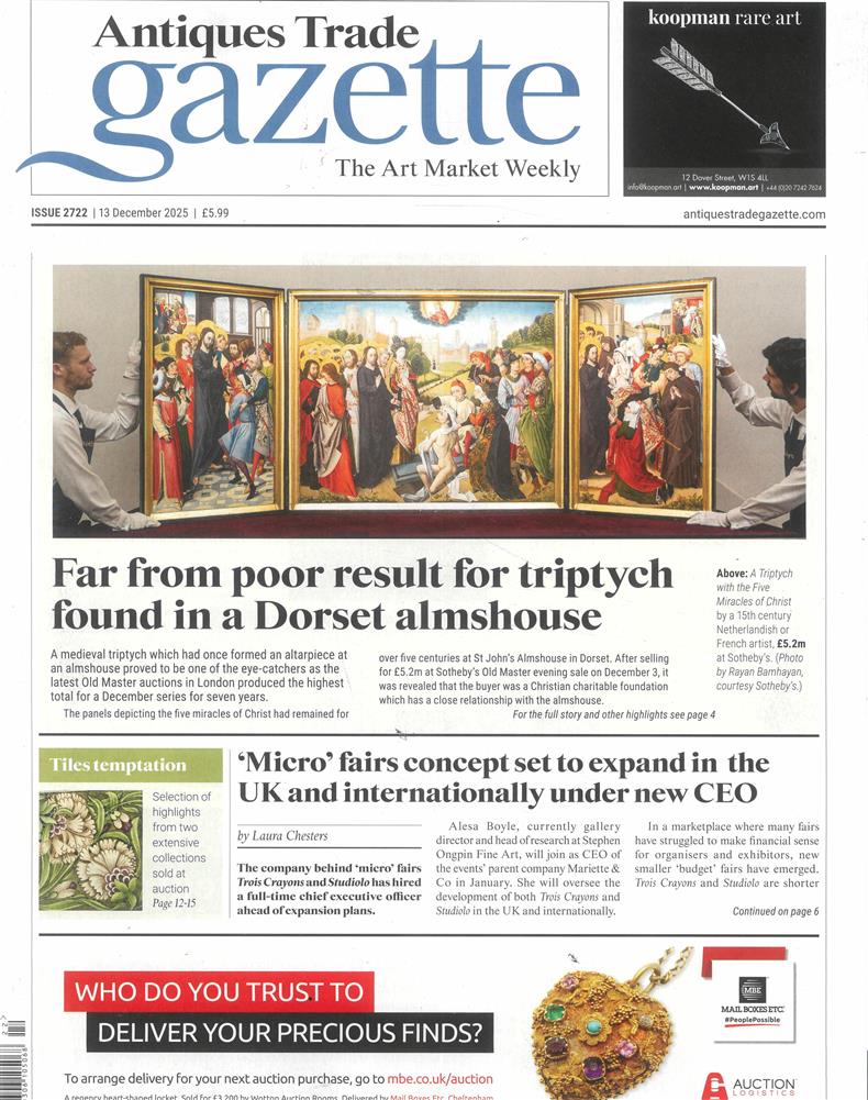 Antique Trade Gazette - 13/12/2025