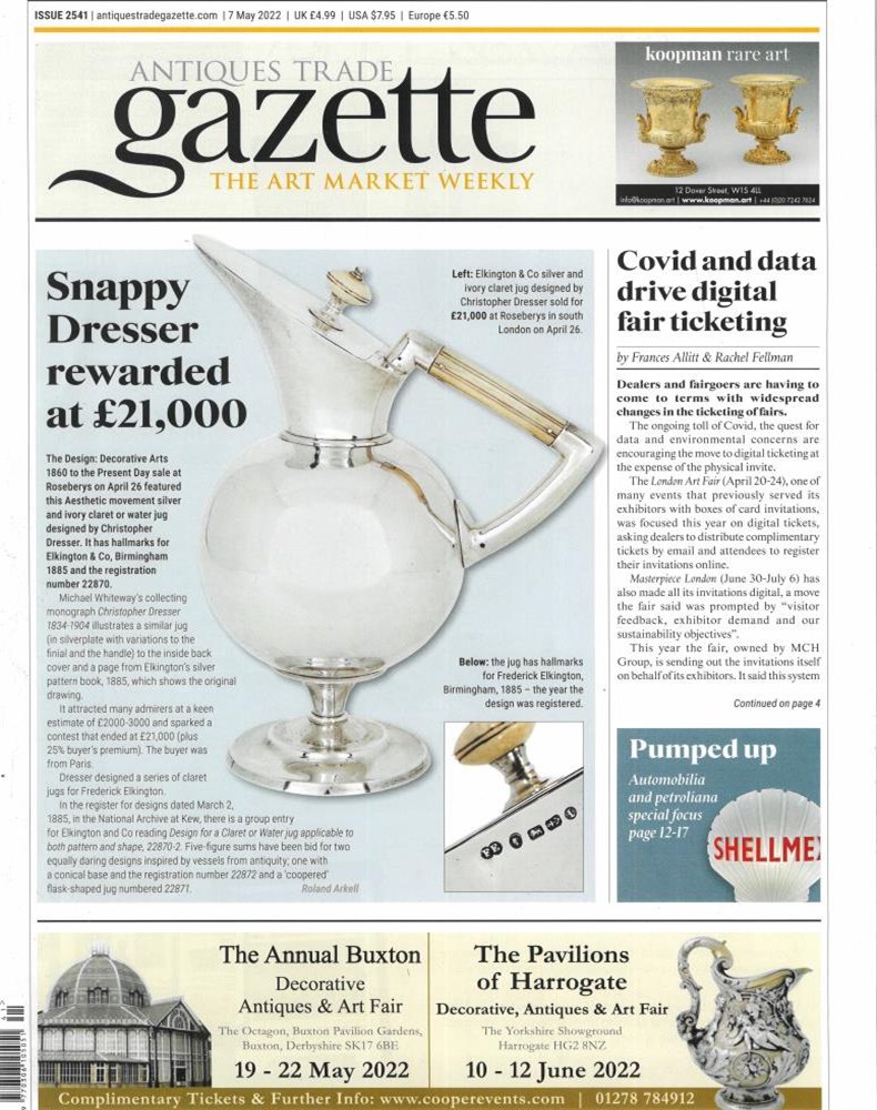Antique Trade Gazette Magazine Issue 07/05/2022
