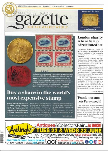 Antique Trade Gazette Magazine