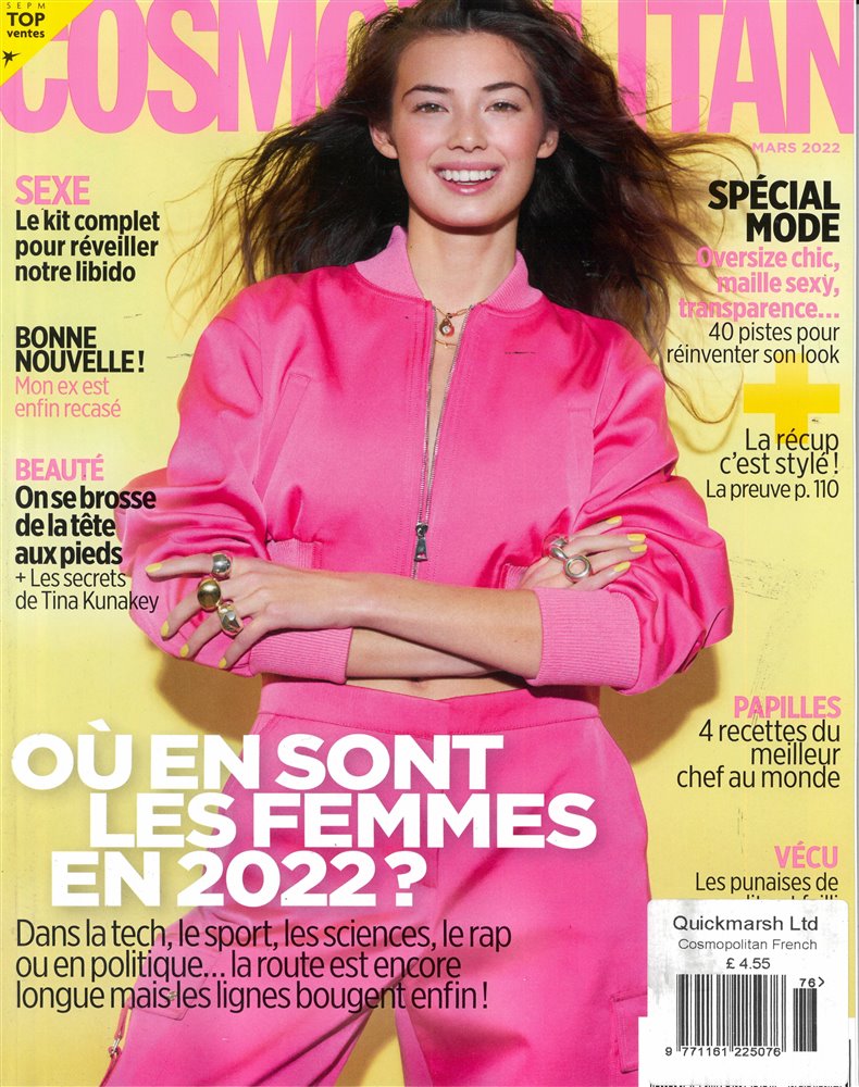 Cosmopolitan French Magazine Issue NO 576