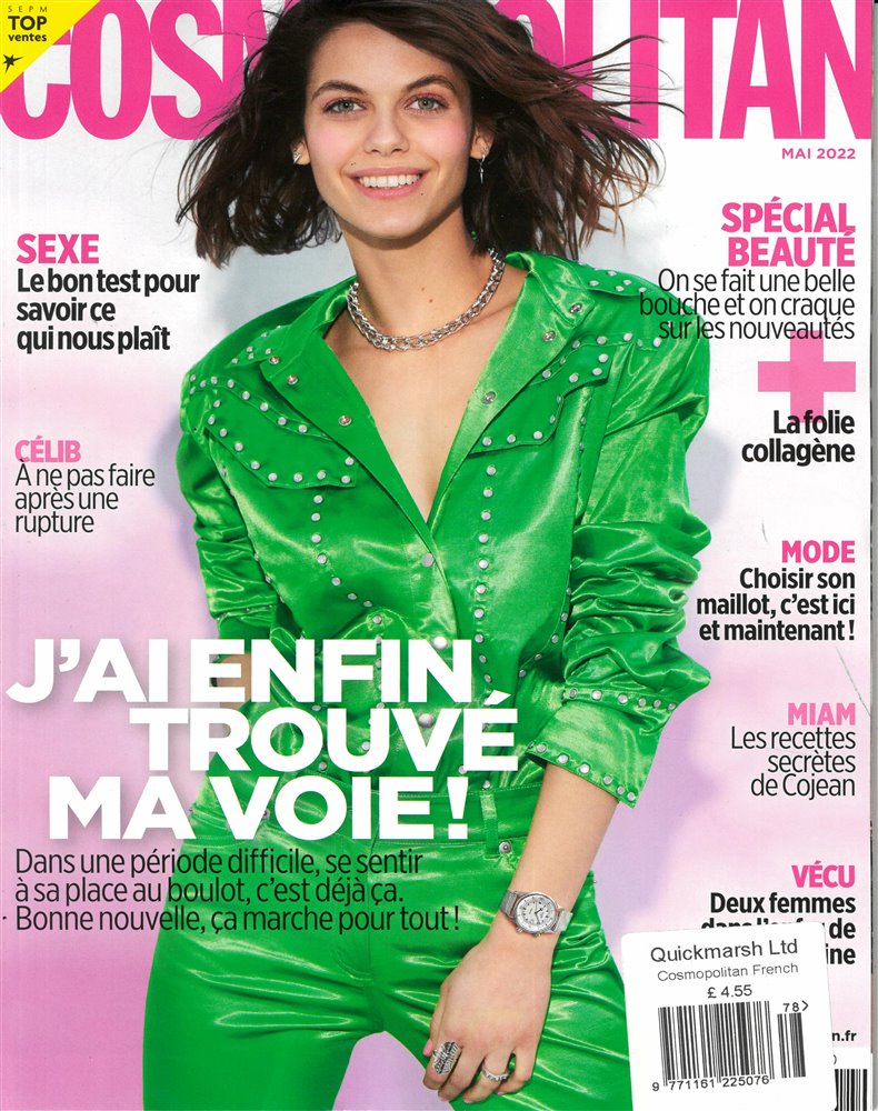 Cosmopolitan French Magazine Issue NO 578