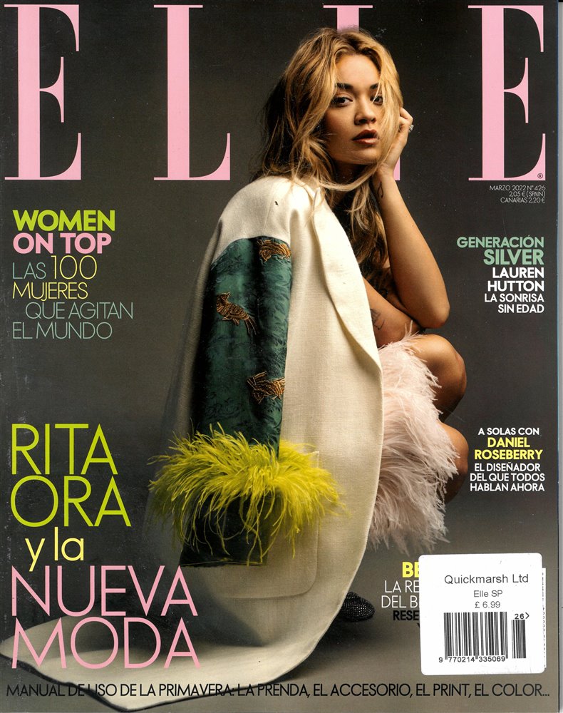 Elle Spanish Magazine Issue NO 426