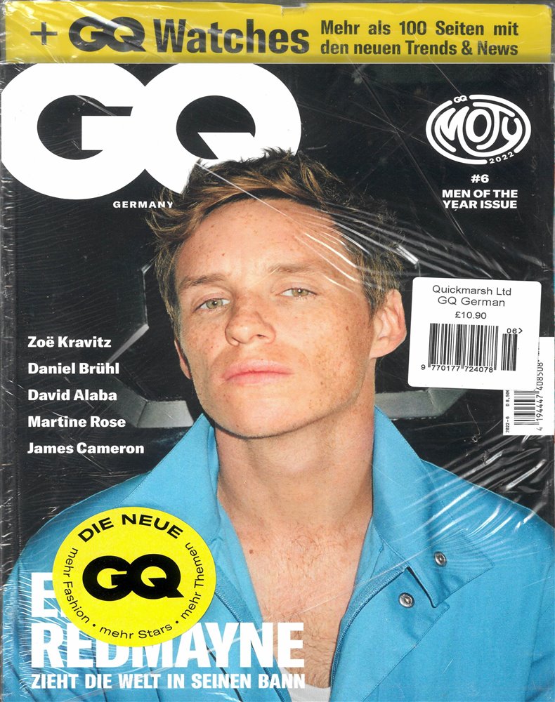 GQ German Magazine Subscription