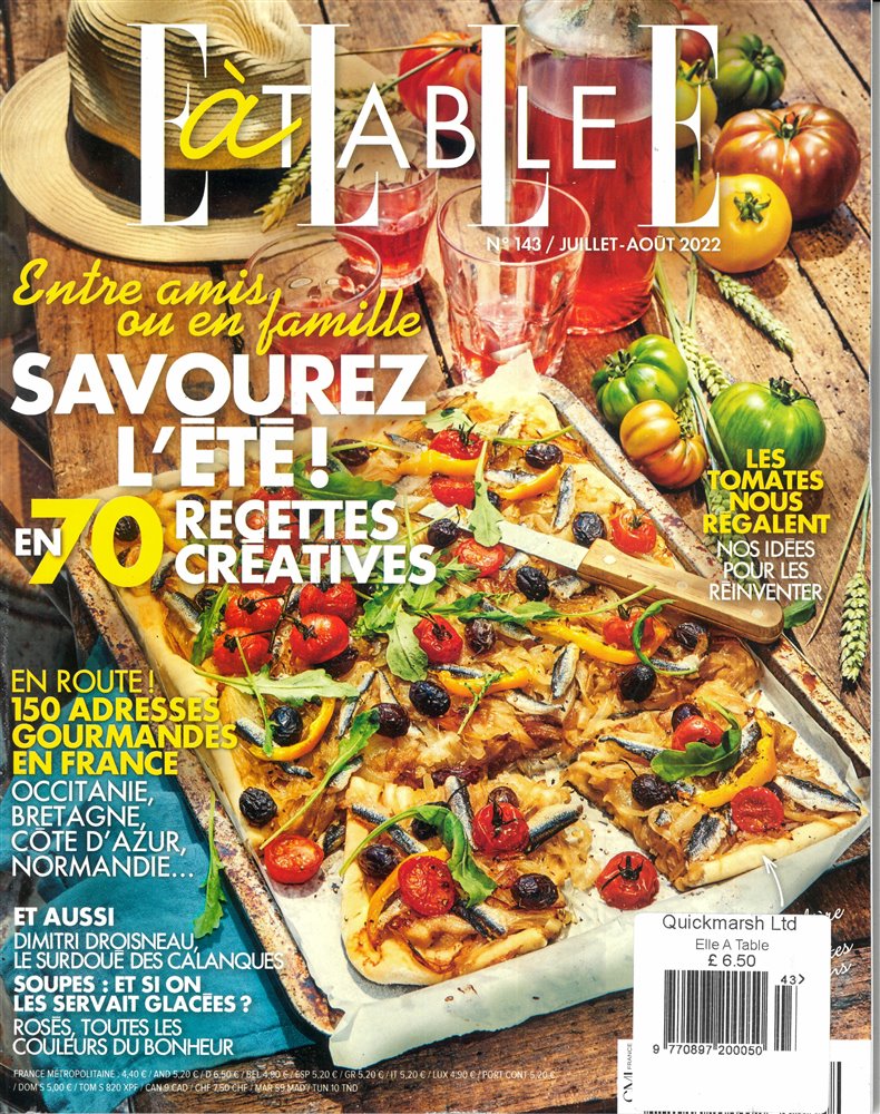 crack thrill stack Elle A Table Magazine Subscription