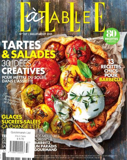 Elle A Table Magazine