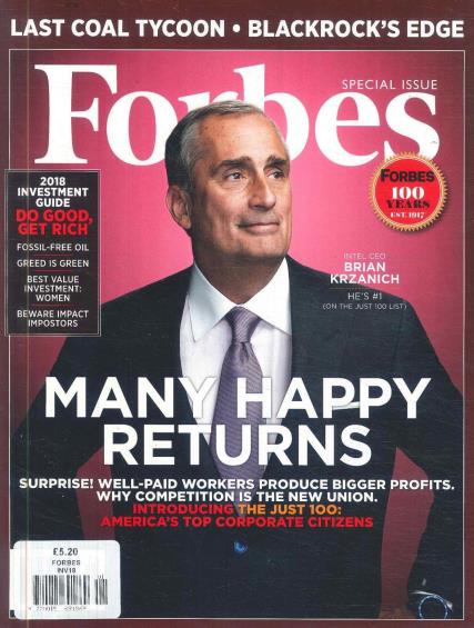 Forbes Magazine Subscription