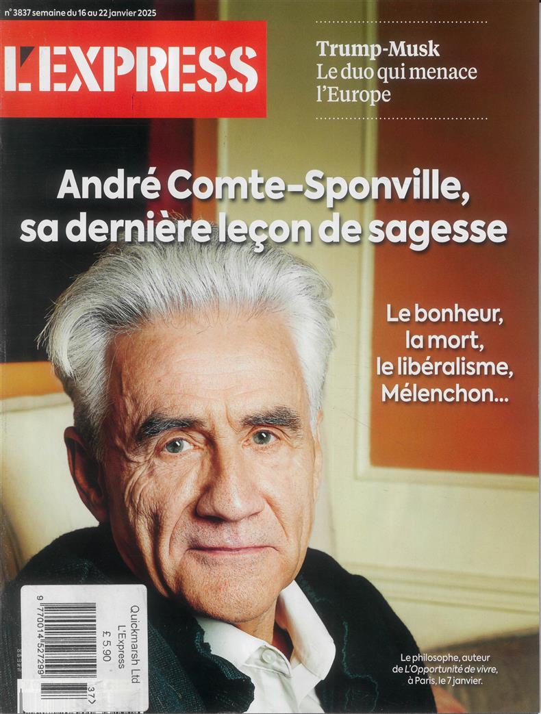 L'Express - NO 3837