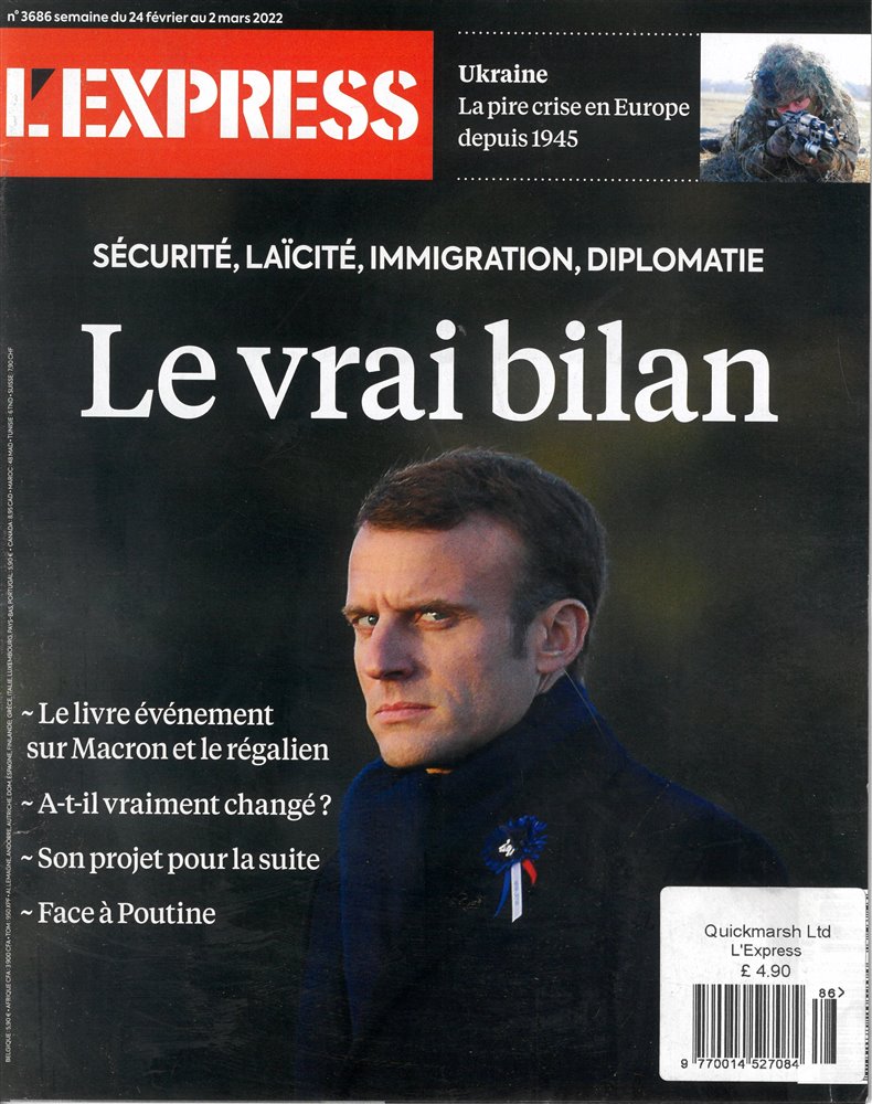 L'Express Magazine Issue NO 3686