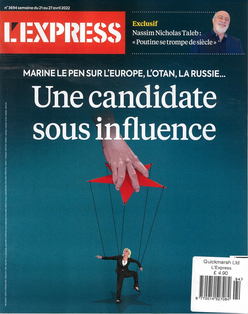 L'Express Magazine Issue NO 3694