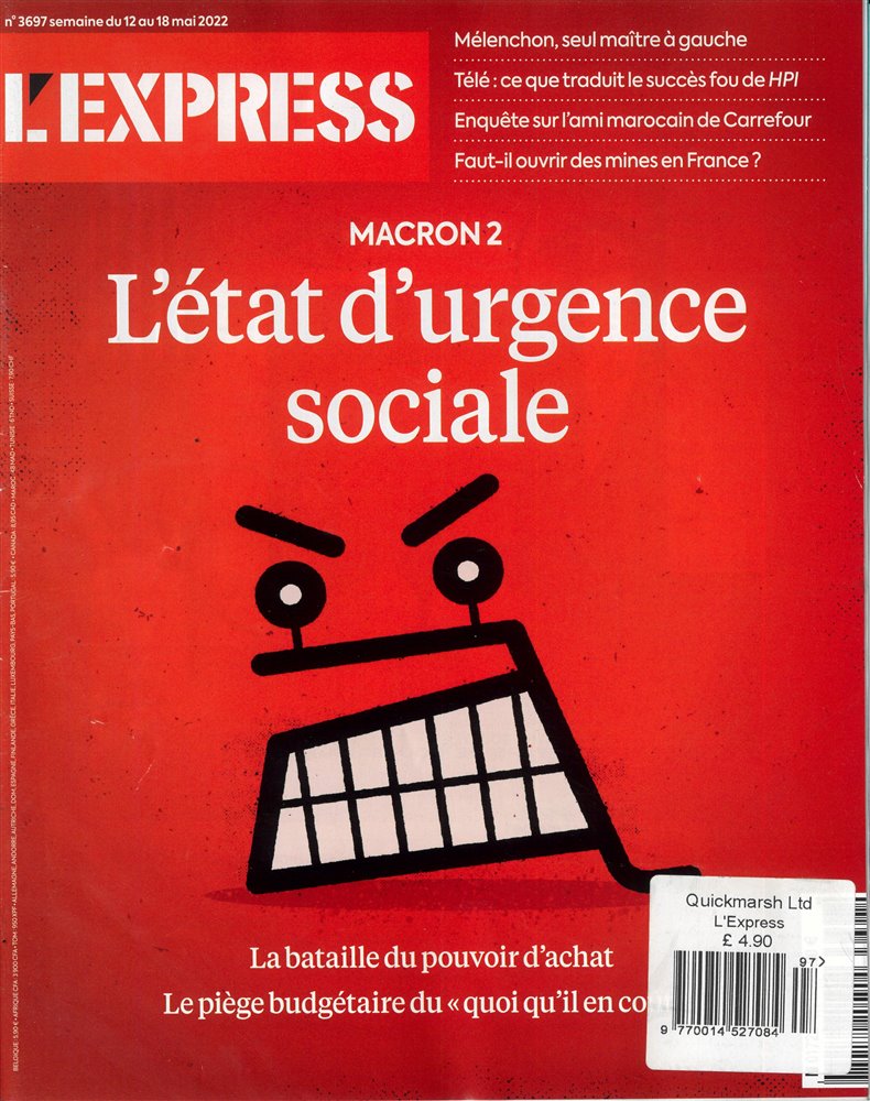 L'Express Magazine Issue NO 3697