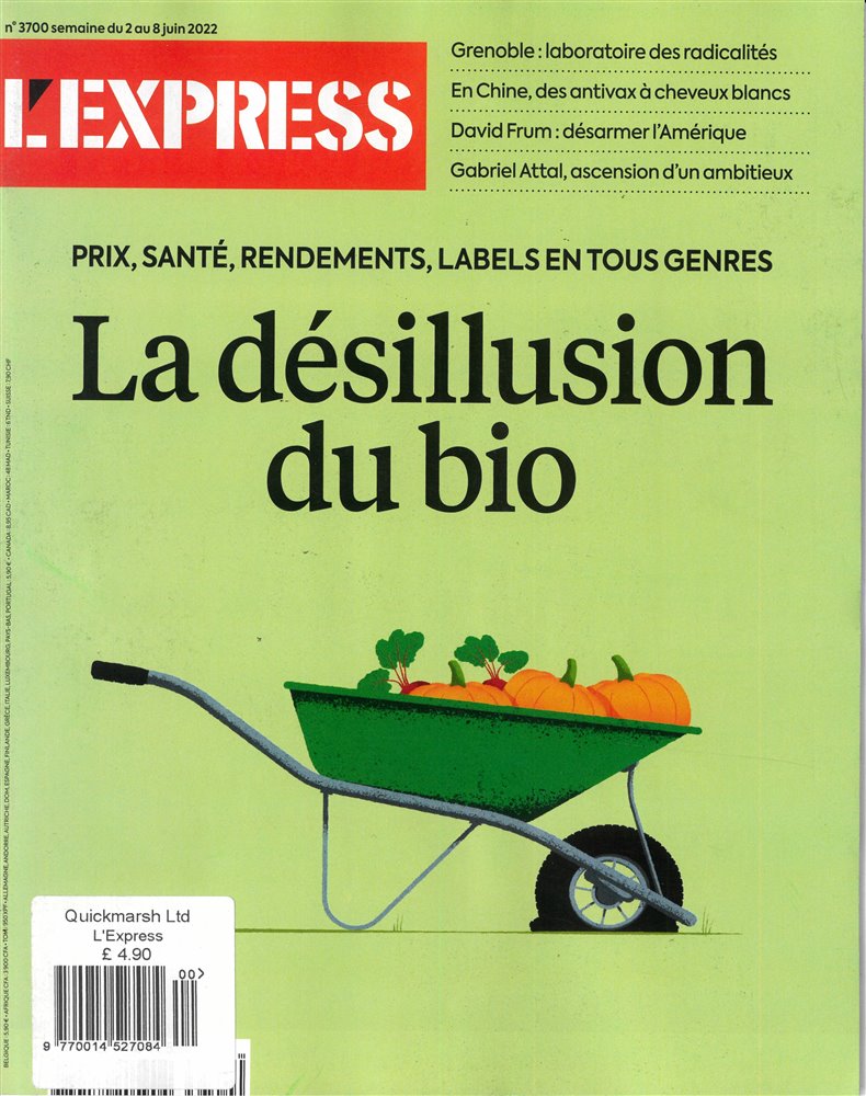 L'Express Magazine Issue NO 3700