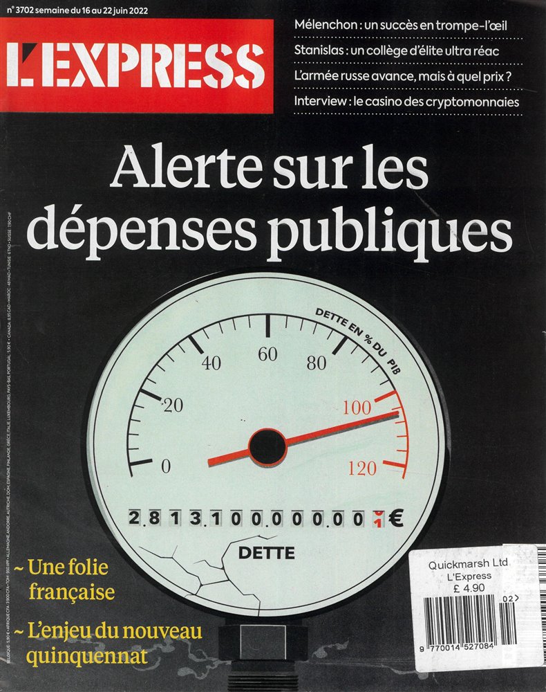L'Express Magazine Issue NO 3702