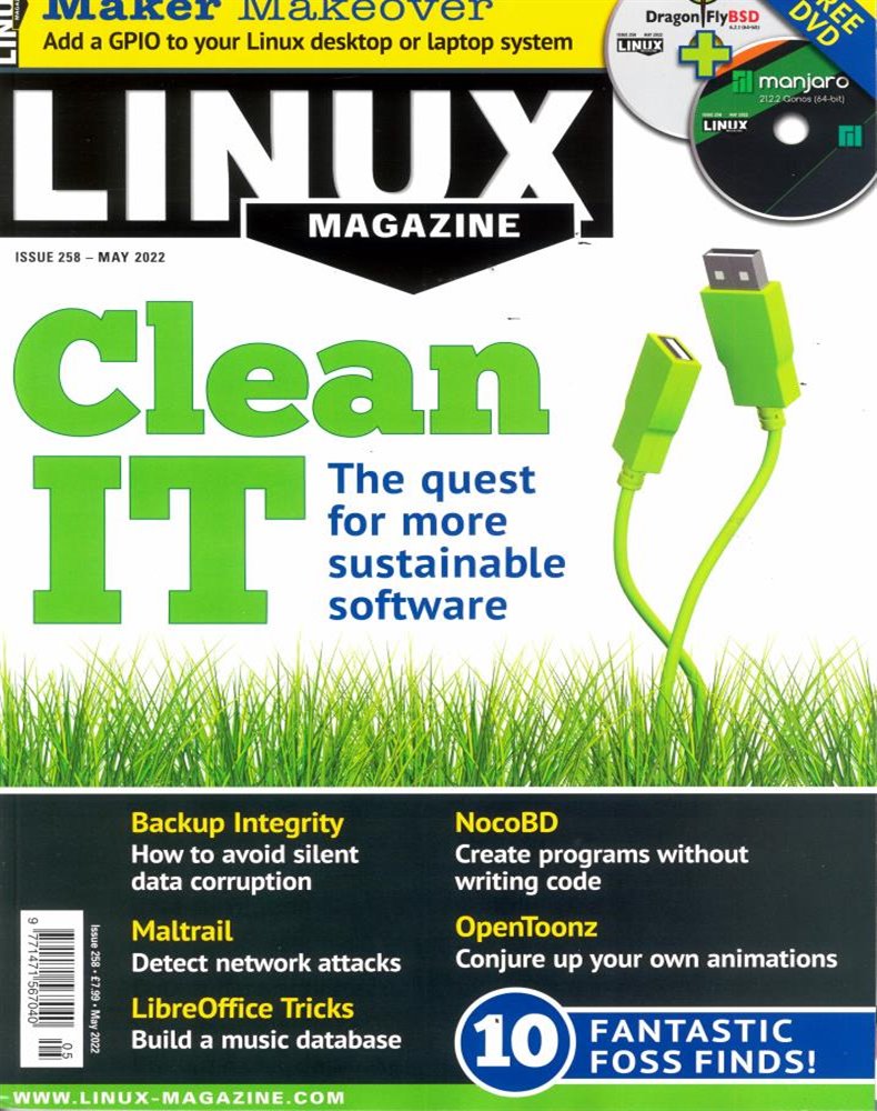 Linux Magazine Issue NO 258