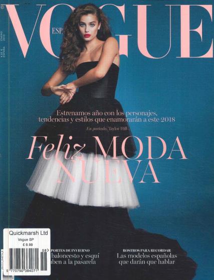 Vogue Spanish Magazine Subscription