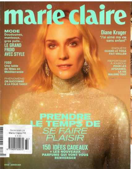Marie Claire French magazine