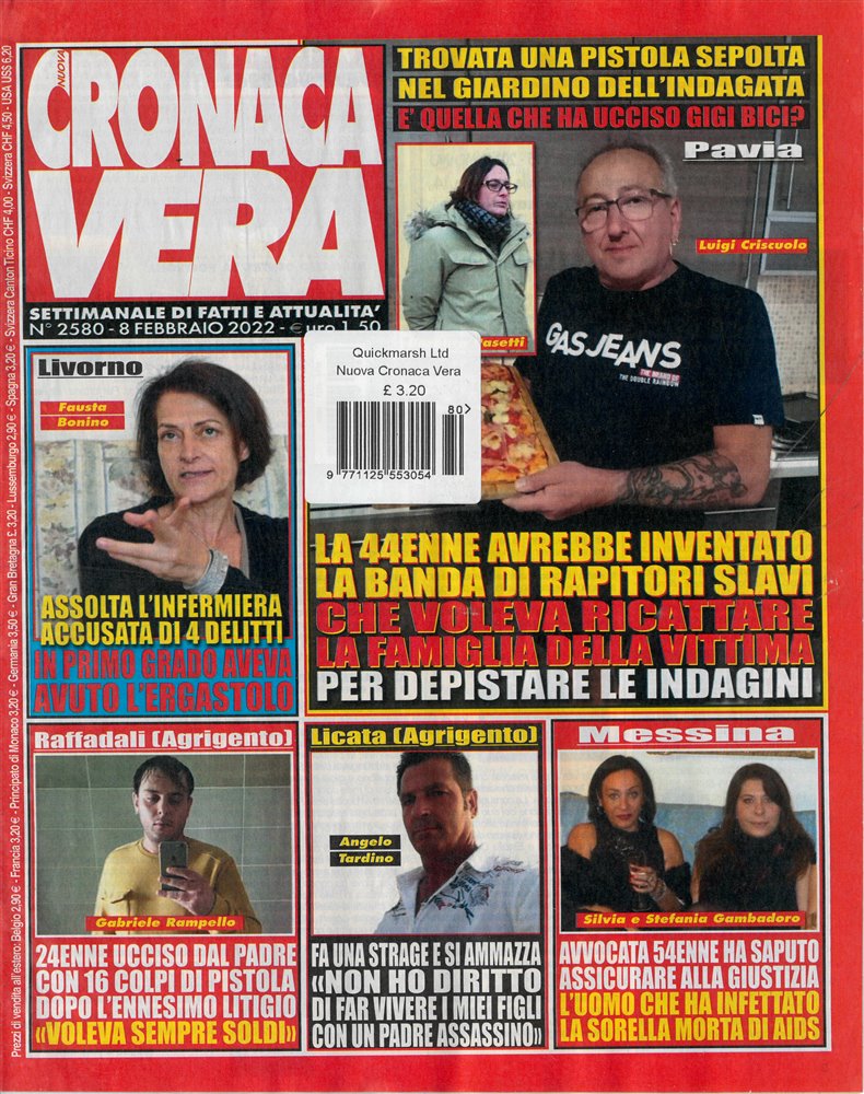 Nuova Cronaca Vera Weekly Magazine Issue NO 2580