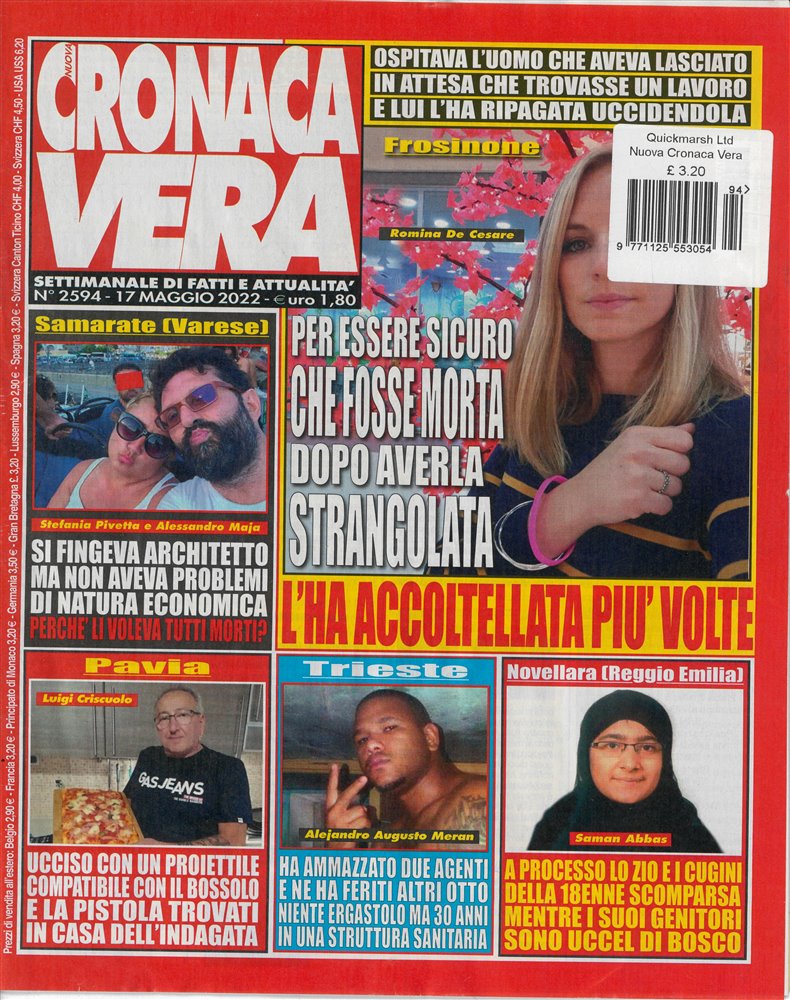 Nuova Cronaca Vera Weekly Magazine Issue NO 2594