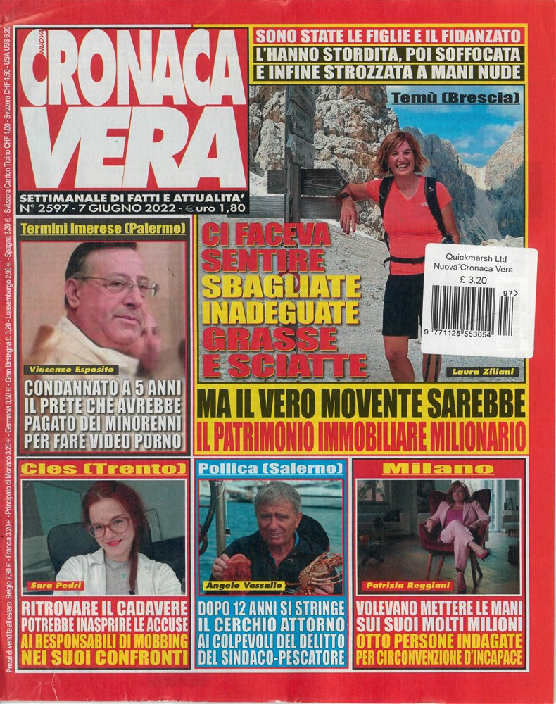 Nuova Cronaca Vera Weekly Magazine Issue NO 2597