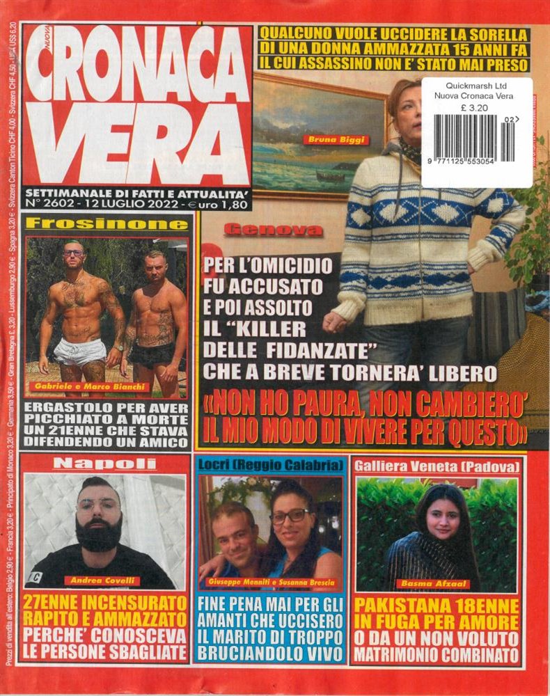 Nuova Cronaca Vera Weekly Magazine Subscription