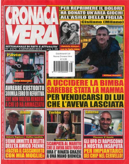 Nuova Cronaca Vera Weekly Magazine