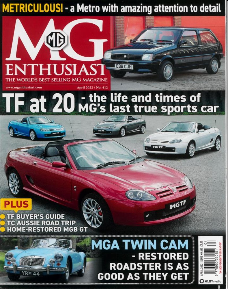MG Enthusiast Magazine Issue APR 22