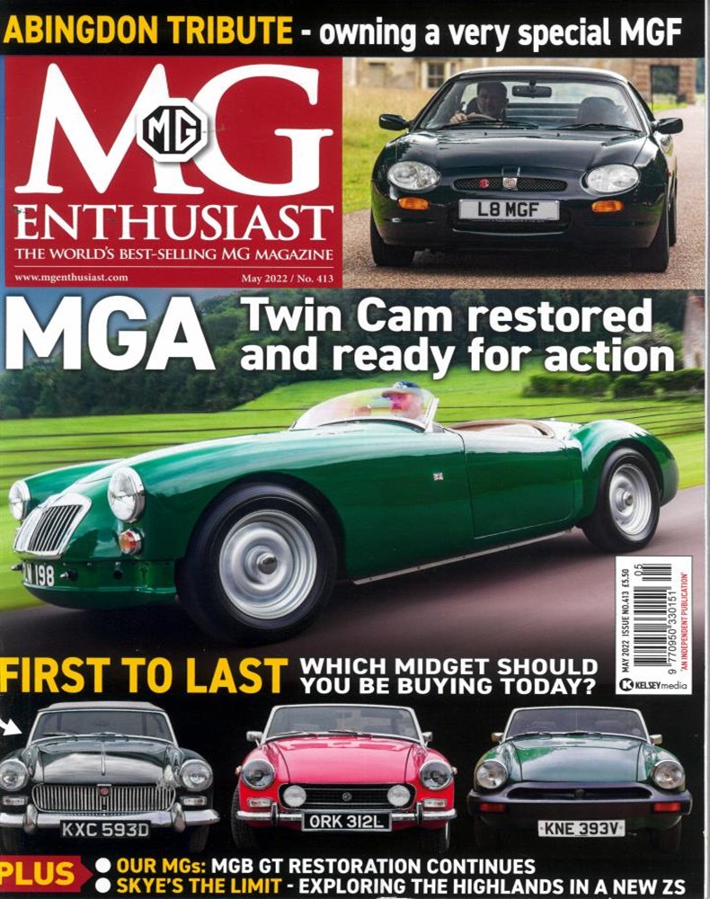MG Enthusiast Magazine Issue MAY 22