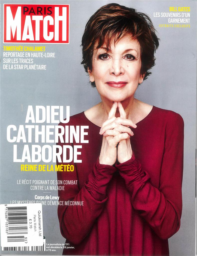 Paris Match - NO 3952