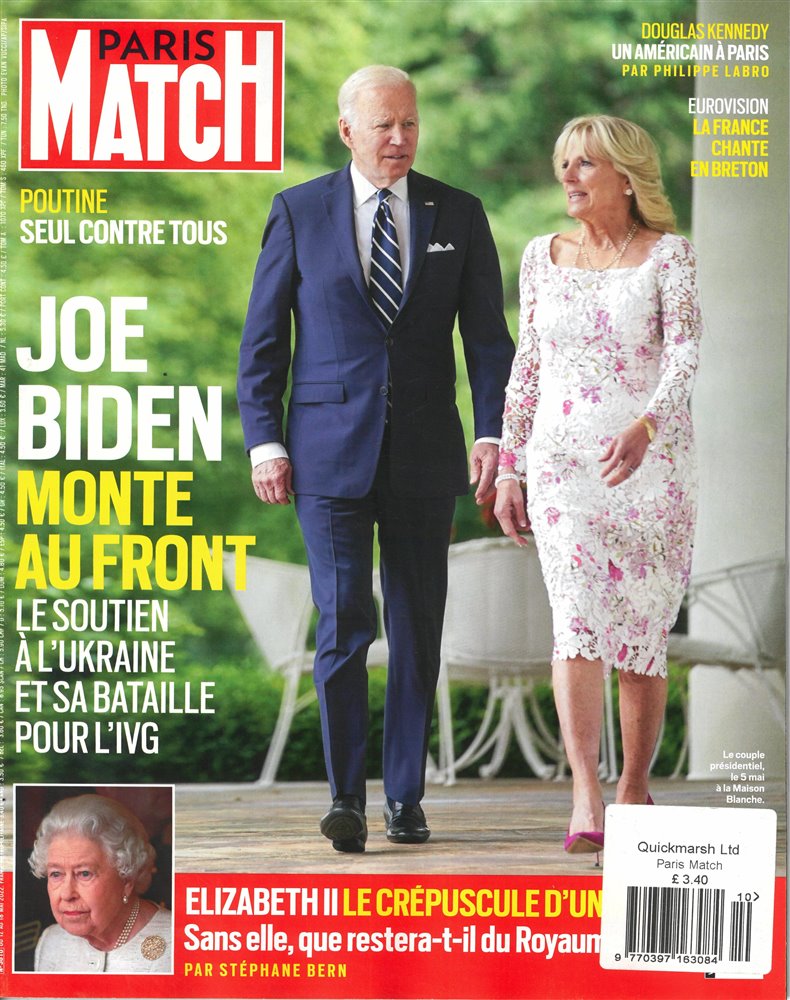 Paris Match Magazine Issue NO 3810