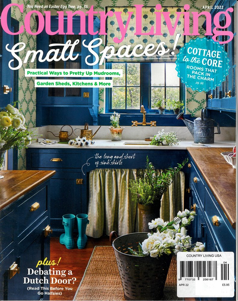 Country Living USA Magazine Issue APR 22