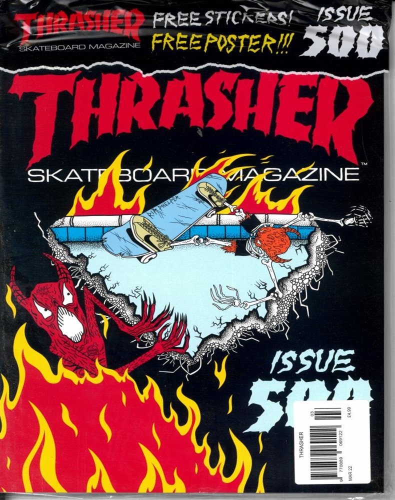 Thrasher Magazine Issue MAR 22