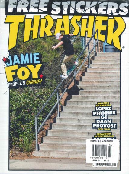Thrasher Magazine Subscription
