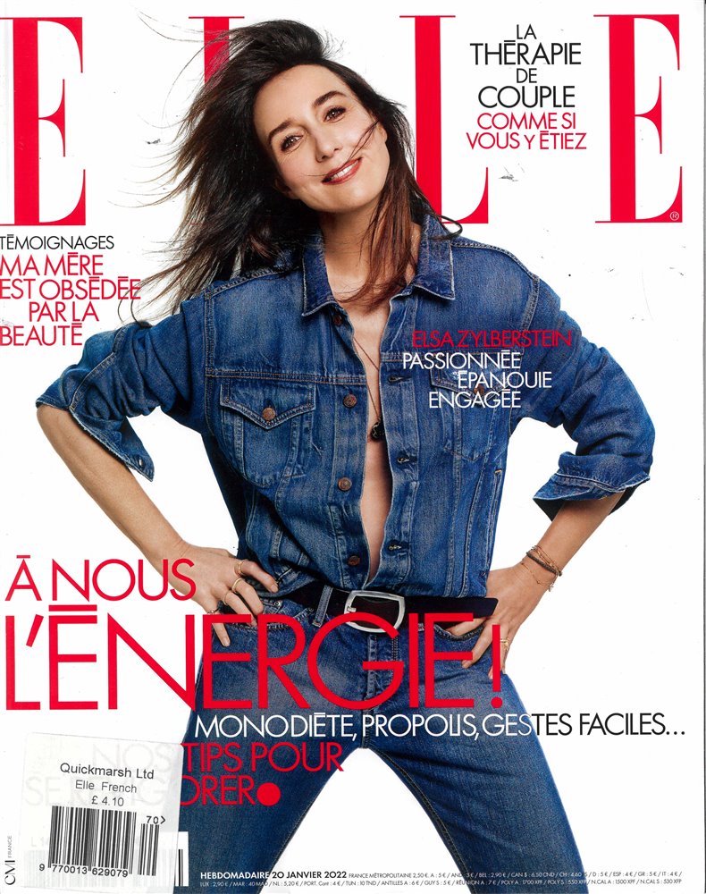 Elle French Magazine Issue NO 3970