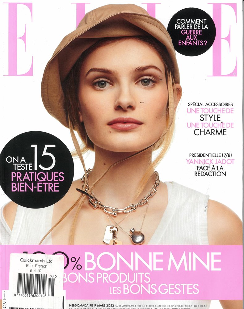 Elle French Magazine Issue NO 3978