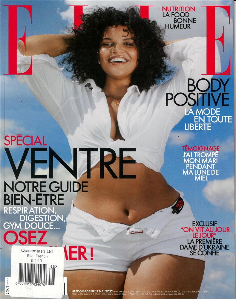 Elle French Magazine Issue NO 3986
